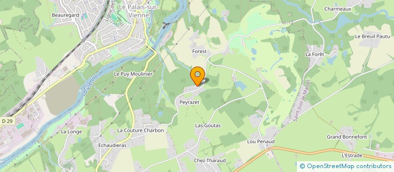 localisation de l'entreprise SCI CHRISPHIL-CREA à PANAZOL