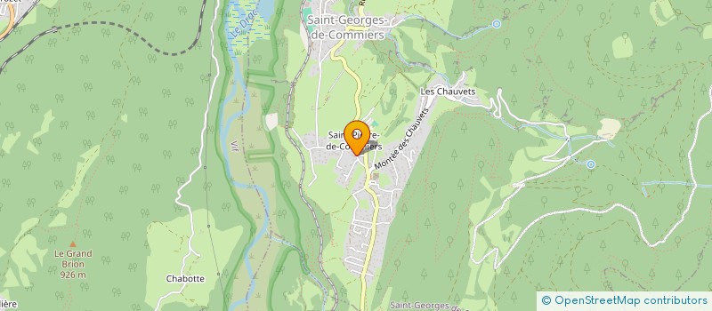 localisation de l'entreprise SCI CHRISPI  SAINT-GEORGES-DE-COMMIERS