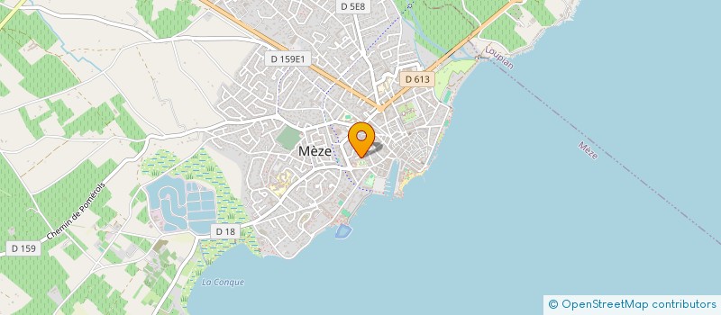 localisation de l'entreprise SCI CHRISPI VASSEUR à MEZE