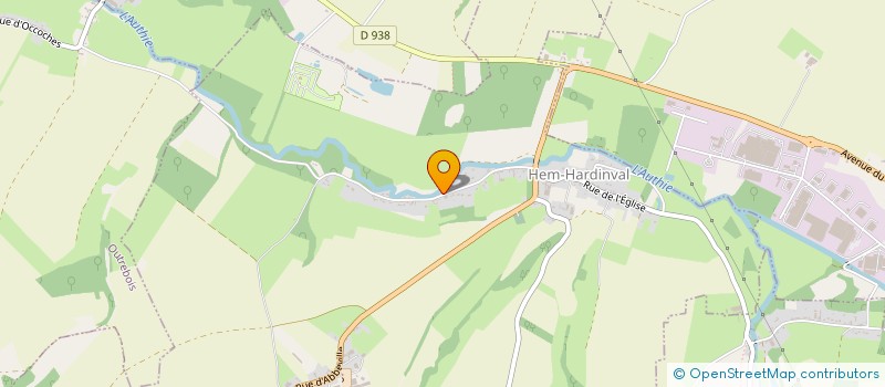 localisation de l'entreprise SCI CHRISRI 7C  HEM-HARDINVAL