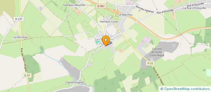 localisation de l'entreprise SCI CHRISSAND  LA HAGUE