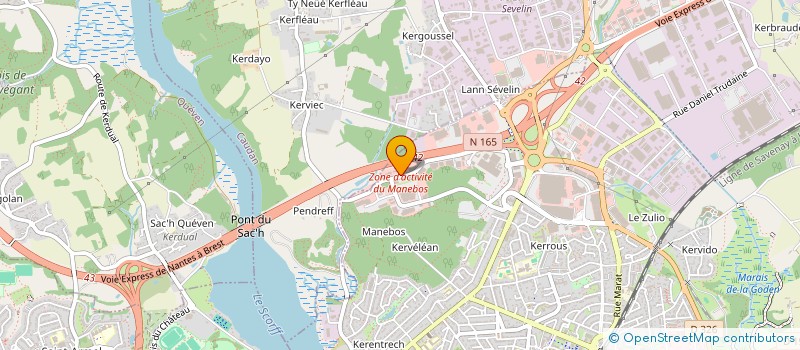 localisation de l'entreprise SCI CHRISTAL  LANESTER