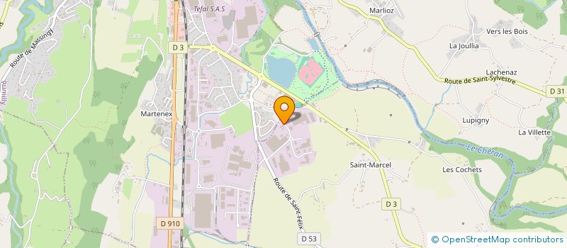 localisation de l'entreprise SCI CHRISTAL  MARIGNY-SAINT-MARCEL