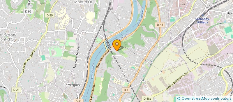 localisation de l'entreprise SCI CHRISTAL  CALUIRE-ET-CUIRE