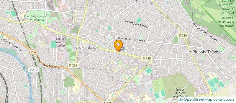 localisation de l'entreprise SCI CHRISTALENE  CHAMPIGNY-SUR-MARNE