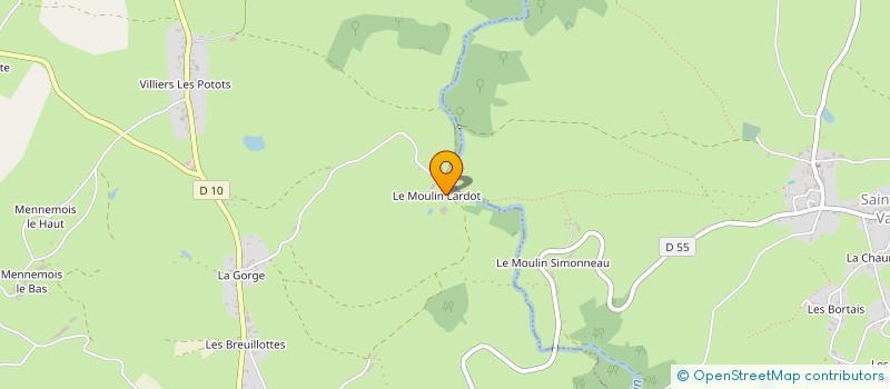 localisation de l'entreprise SCI CHRISTALEX  QUARRE-LES-TOMBES