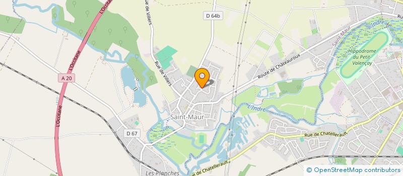 localisation de l'entreprise SCI CHRISTALEX à SAINT-MAUR