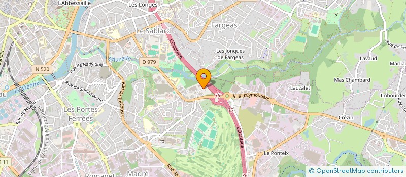 localisation de l'entreprise SCI CHRISTALEX à LIMOGES