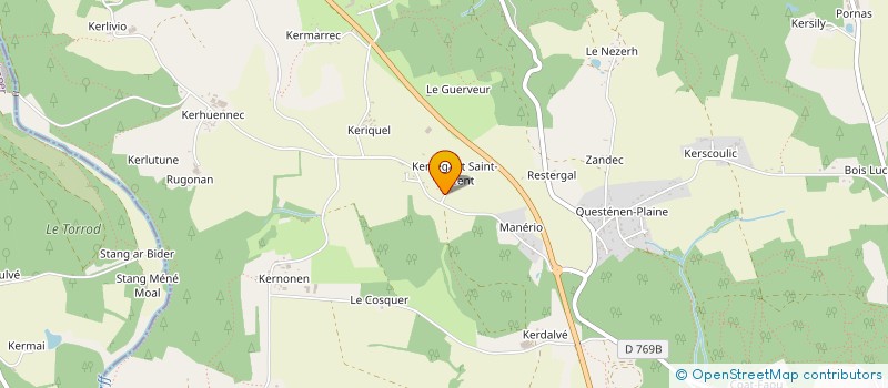 localisation de l'entreprise SCI CHRISTANN  PLOUAY