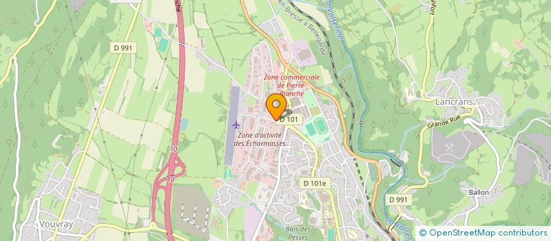 localisation de l'entreprise SCI CHRISTELLE à VALSERHONE