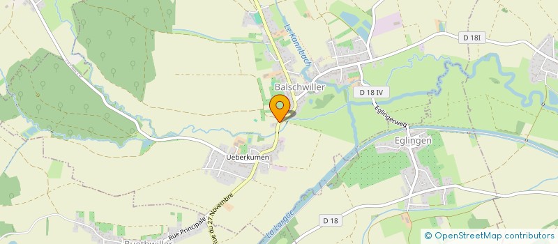 localisation de l'entreprise SCI CHRISTEN  BALSCHWILLER