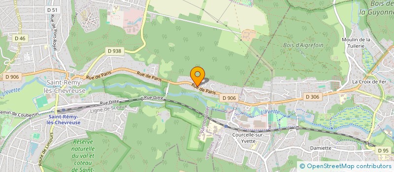 localisation de l'entreprise SCI CHRISTENA  SAINT-REMY-LES-CHEVREUSE