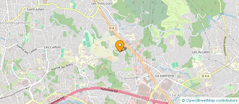 localisation de l'entreprise SCI CHRISTEPAJE à MARSEILLE
