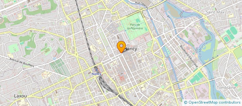 localisation de l'entreprise SCI CHRISTHELINE  NANCY