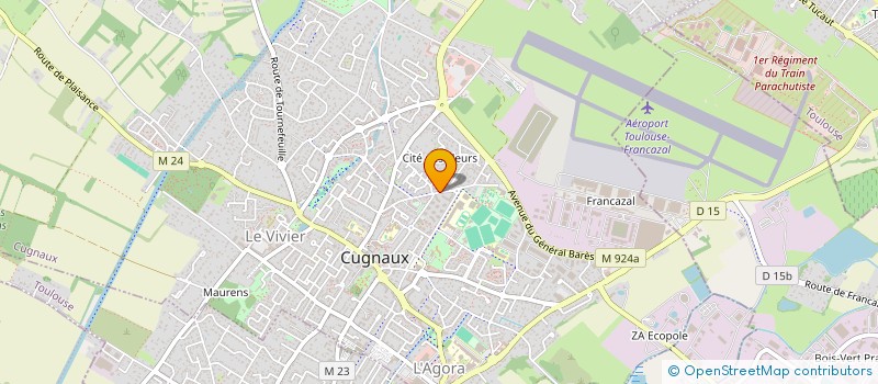 localisation de l'entreprise SCI CHRISTIAN à VILLENEUVE TOLOSANE