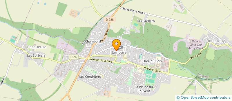 localisation de l'entreprise SCI CHRISTIAN PARIS à LIMOURS