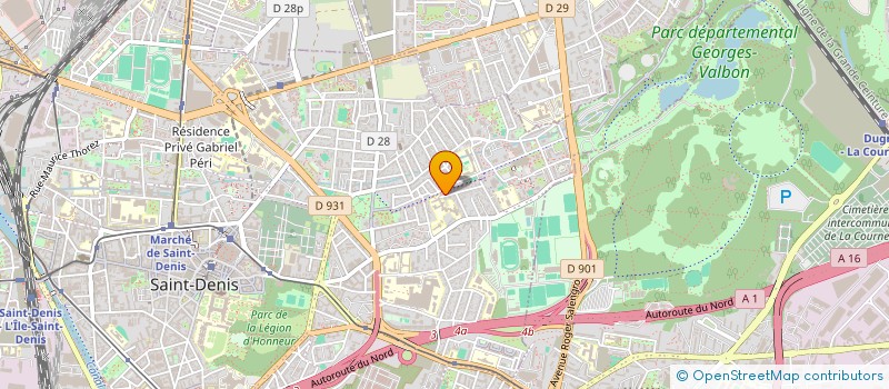 localisation de l'entreprise SCI CHRISTIAN & THIERRY  SAINT-DENIS