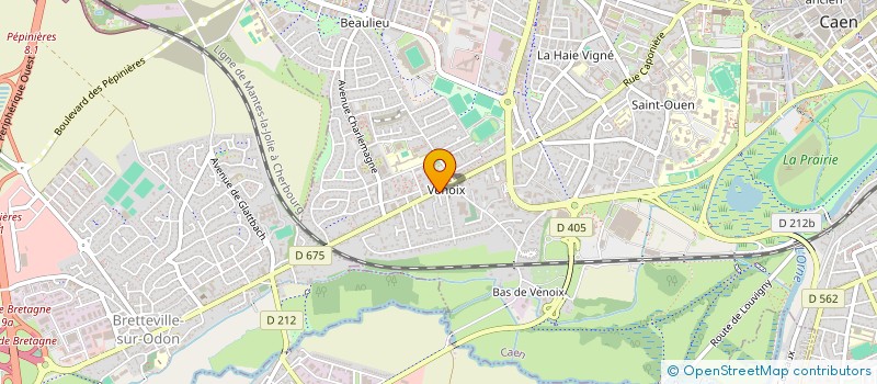 localisation de l'entreprise SCI CHRISTIANE à CAEN