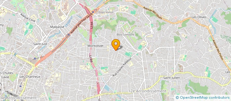 localisation de l'entreprise SCI CHRISTIANE à MARSEILLE