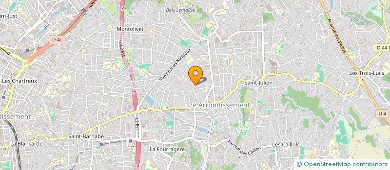localisation de l'entreprise SCI CHRISTIE à MARSEILLE