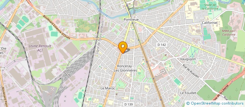 localisation de l'entreprise SCI CHRISTIEN  LE MANS