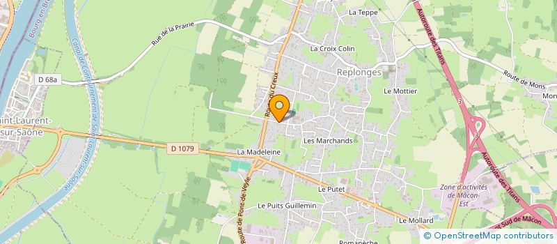 localisation de l'entreprise SCI CHRISTILIC à REPLONGES