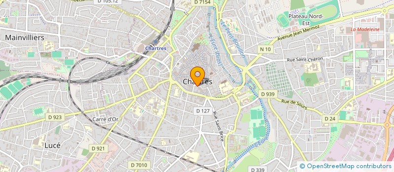 localisation de l'entreprise SCI CHRISTILLA à CHARTRES