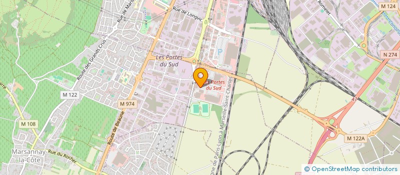 localisation de l'entreprise SCI CHRISTINE à MARSANNAY-LA-COTE