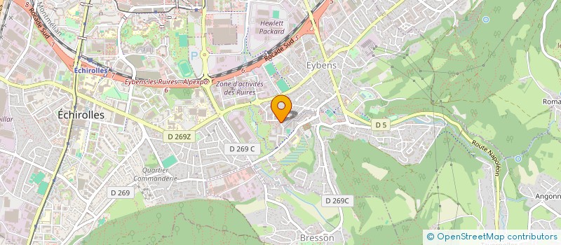 localisation de l'entreprise SCI CHRISTINE  EYBENS
