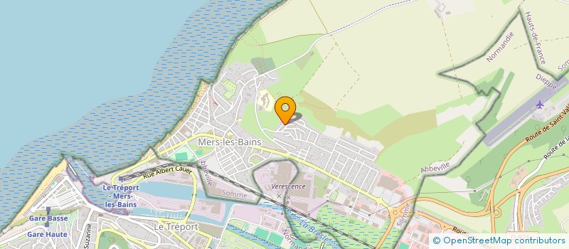 localisation de l'entreprise SCI CHRISTINE  MERS-LES-BAINS