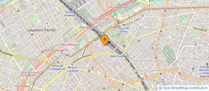 localisation de l'entreprise SCI CHRISTINE DE PISAN à PARIS