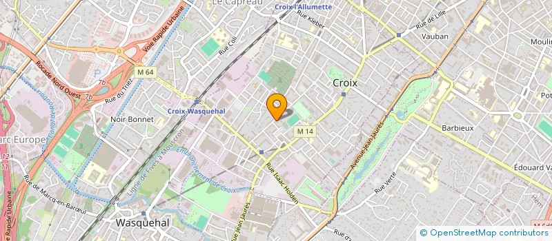 localisation de l'entreprise SCI CHRISTINE ET FRANCIS DUMONT à CROIX
