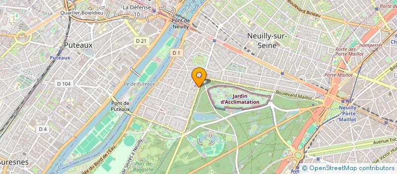 localisation de l'entreprise SCI CHRISTINE - TOUPIE à NEUILLY-SUR-SEINE