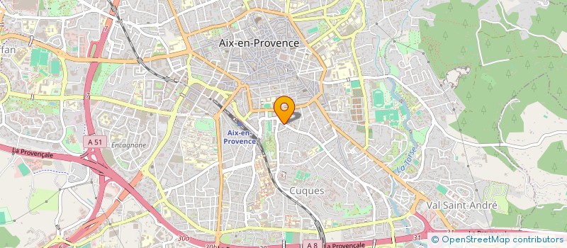 localisation de l'entreprise SCI CHRISTO à AIX-EN-PROVENCE