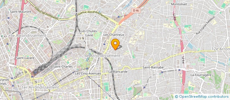localisation de l'entreprise SCI CHRISTO à MARSEILLE