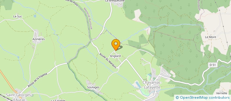 localisation de l'entreprise SCI CHRISTOD 43  SAINT-GEORGES-D AURAC