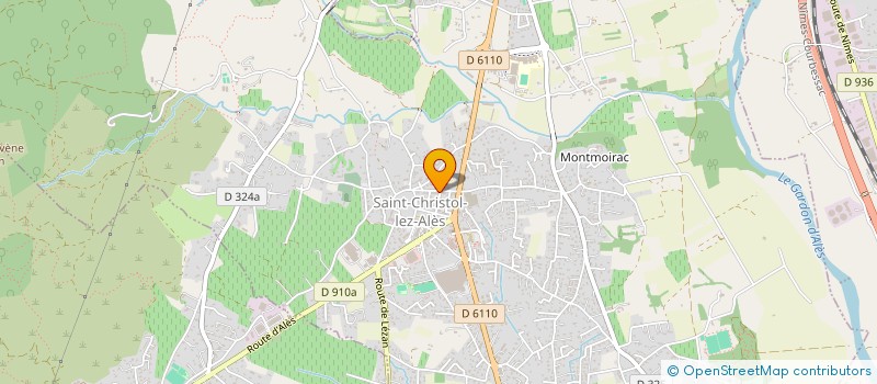 localisation de l'entreprise SCI CHRISTOL MEDICA à SAINT-CHRISTOL-LEZ-ALES