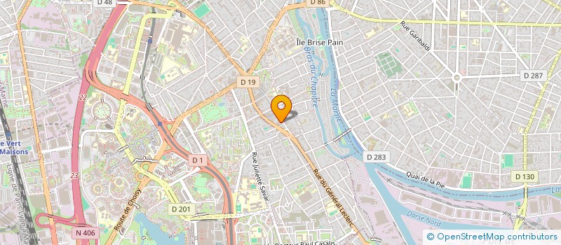 localisation de l'entreprise SCI CHRISTOLE à CRETEIL