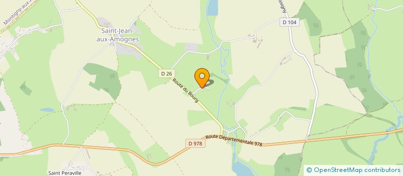 localisation de l'entreprise SCI CHRISTOPHE  SAINT-JEAN-AUX-AMOGNES