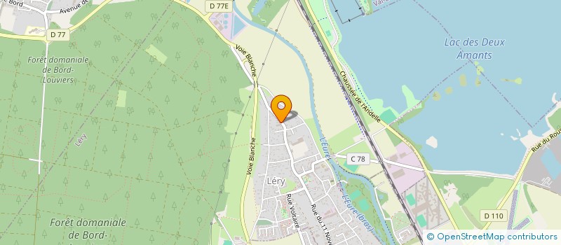 localisation de l'entreprise SCI CHRISTOPHE  LERY