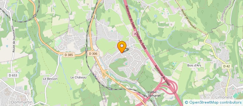 localisation de l'entreprise SCI CHRISTOPHE  LISSIEU