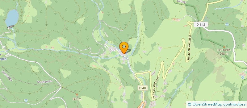 localisation de l'entreprise SCI CHRISTOPHE  SOULTZEREN