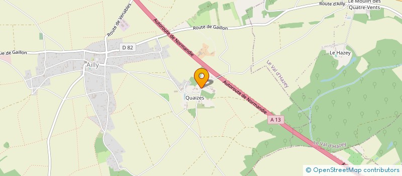 localisation de l'entreprise SCI CHRISTOPHE HN  AILLY