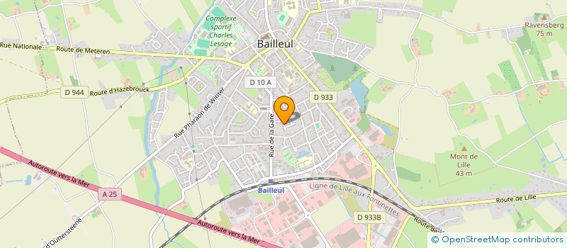 localisation de l'entreprise SCI CHRISTOVAL à BAILLEUL