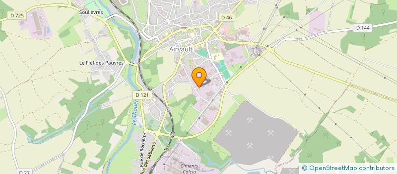 localisation de l'entreprise SCI CHRISTY  AIRVAULT