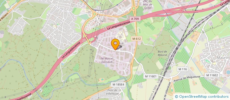 localisation de l'entreprise SCI CHRISTY  SAINT-JEAN-DE-VEDAS