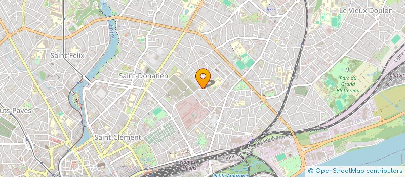 localisation de l'entreprise SCI CHRISTY à NANTES
