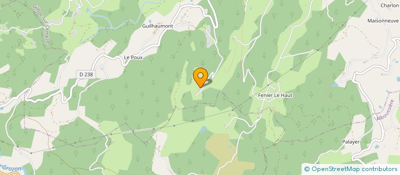 localisation de l'entreprise SCI CHRISVAL  LAMASTRE