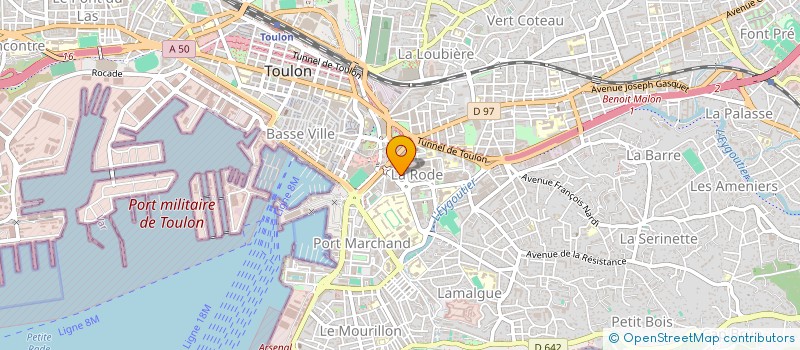 localisation de l'entreprise SCI CHRISVID à LA CADIERE-D'AZUR