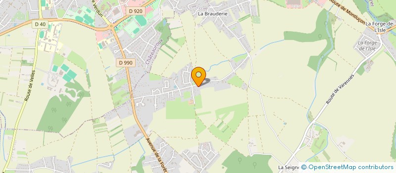 localisation de l'entreprise SCI CHRISVIELAND à LE POINCONNET